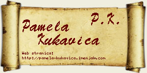Pamela Kukavica vizit kartica